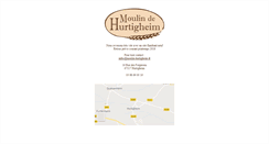 Desktop Screenshot of moulin-hurtigheim.fr